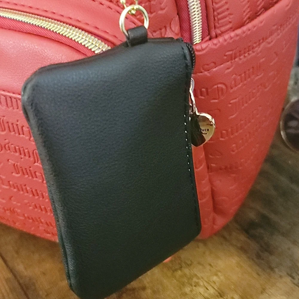 Juicy couture lipstick red deboss backpack - Picture 3 of 10